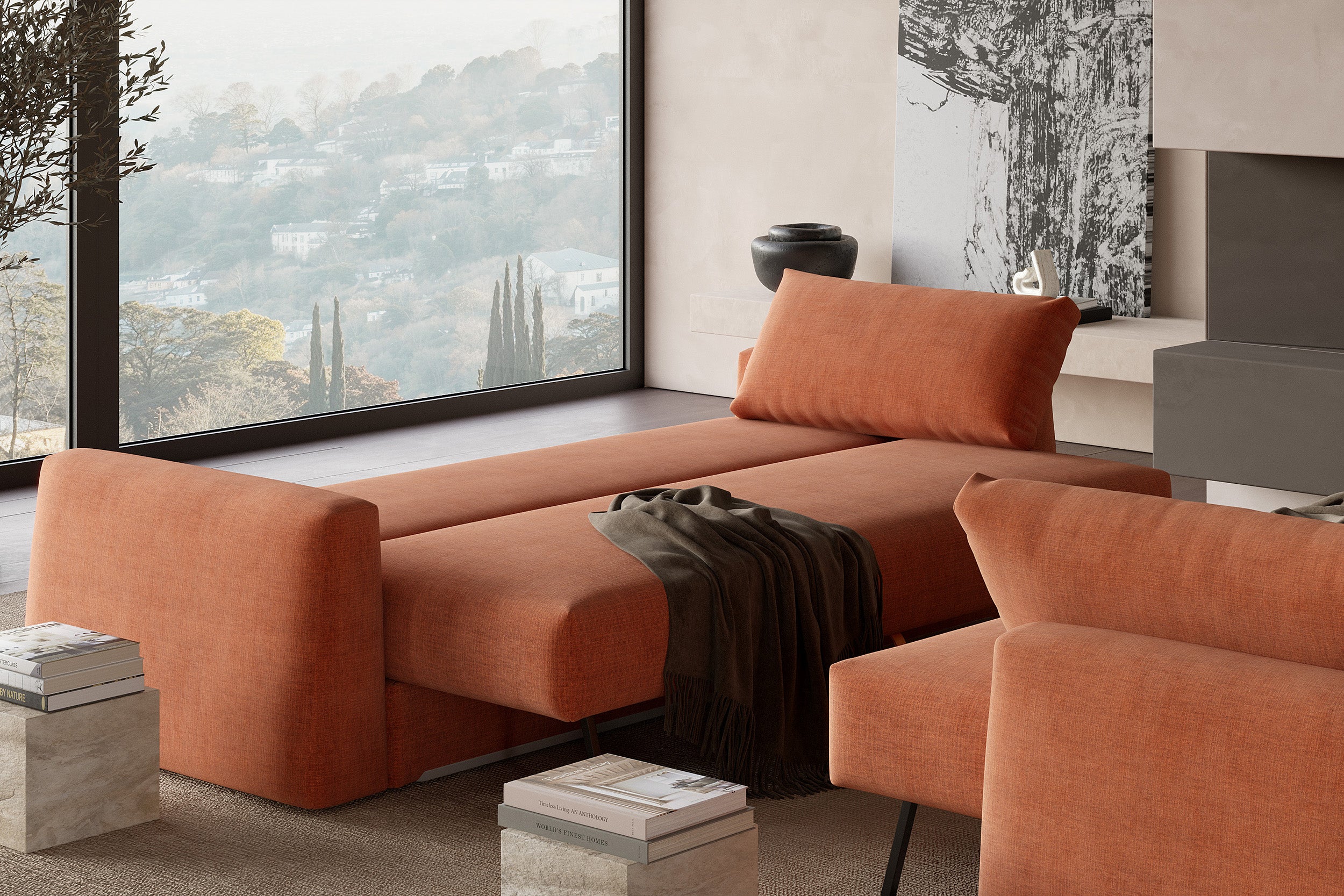 Cone Sleeper Sofa 412