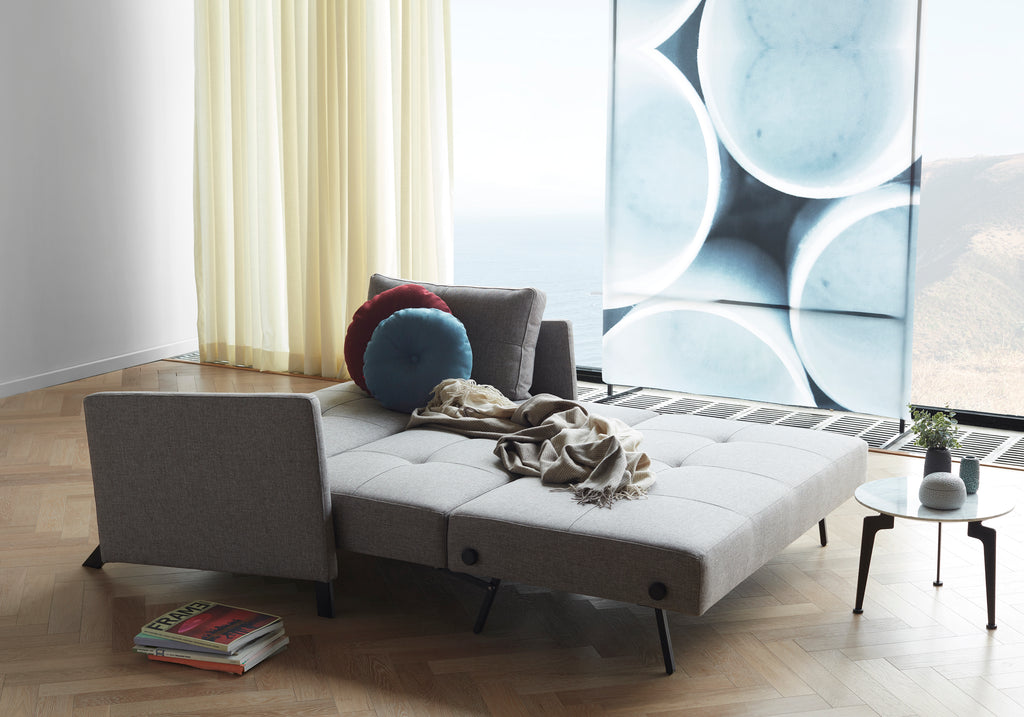 Cubed Full Size Sleeper Sofa With Arms 521