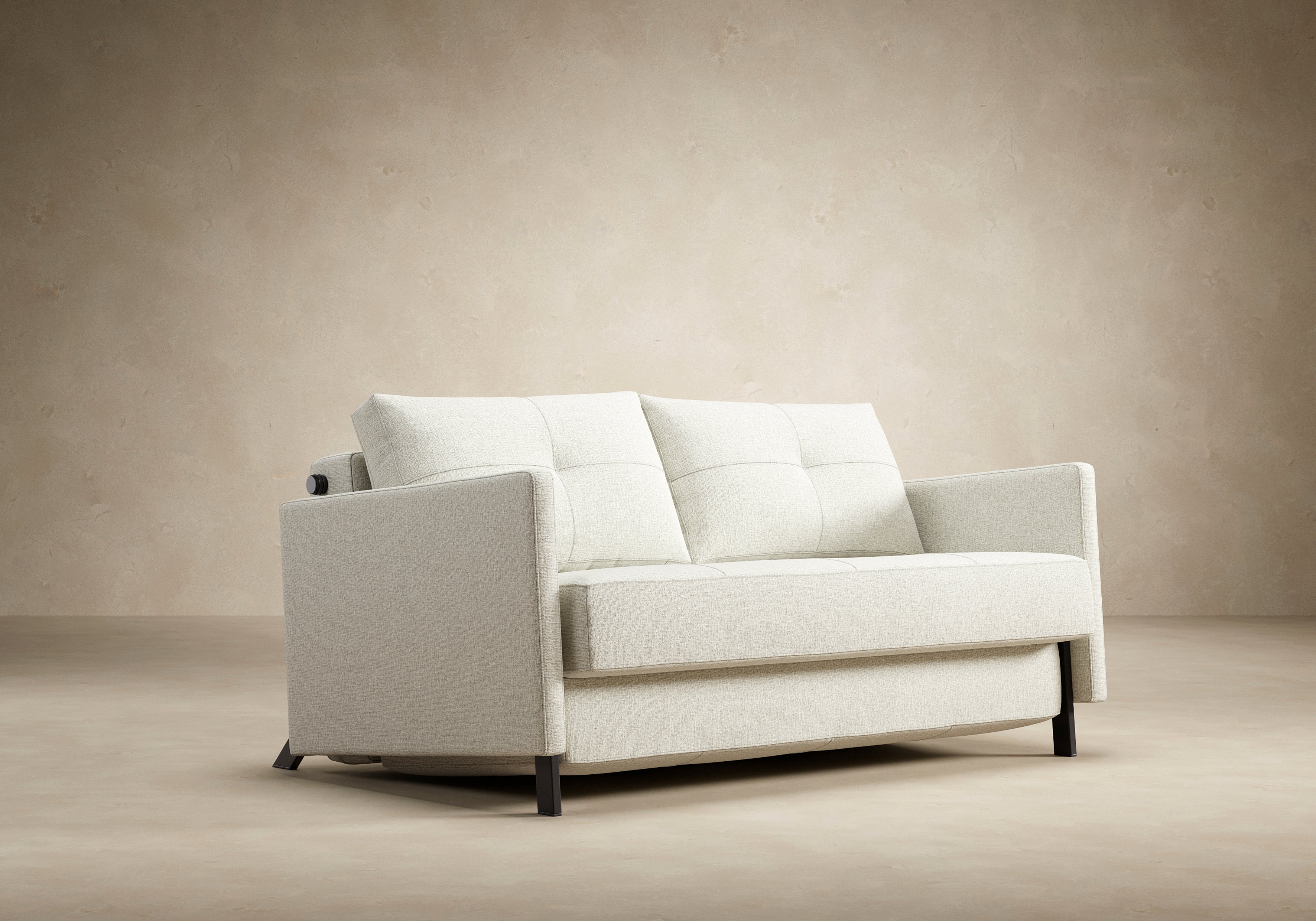 Cubed Full Size Sleeper Sofa With Arms 527