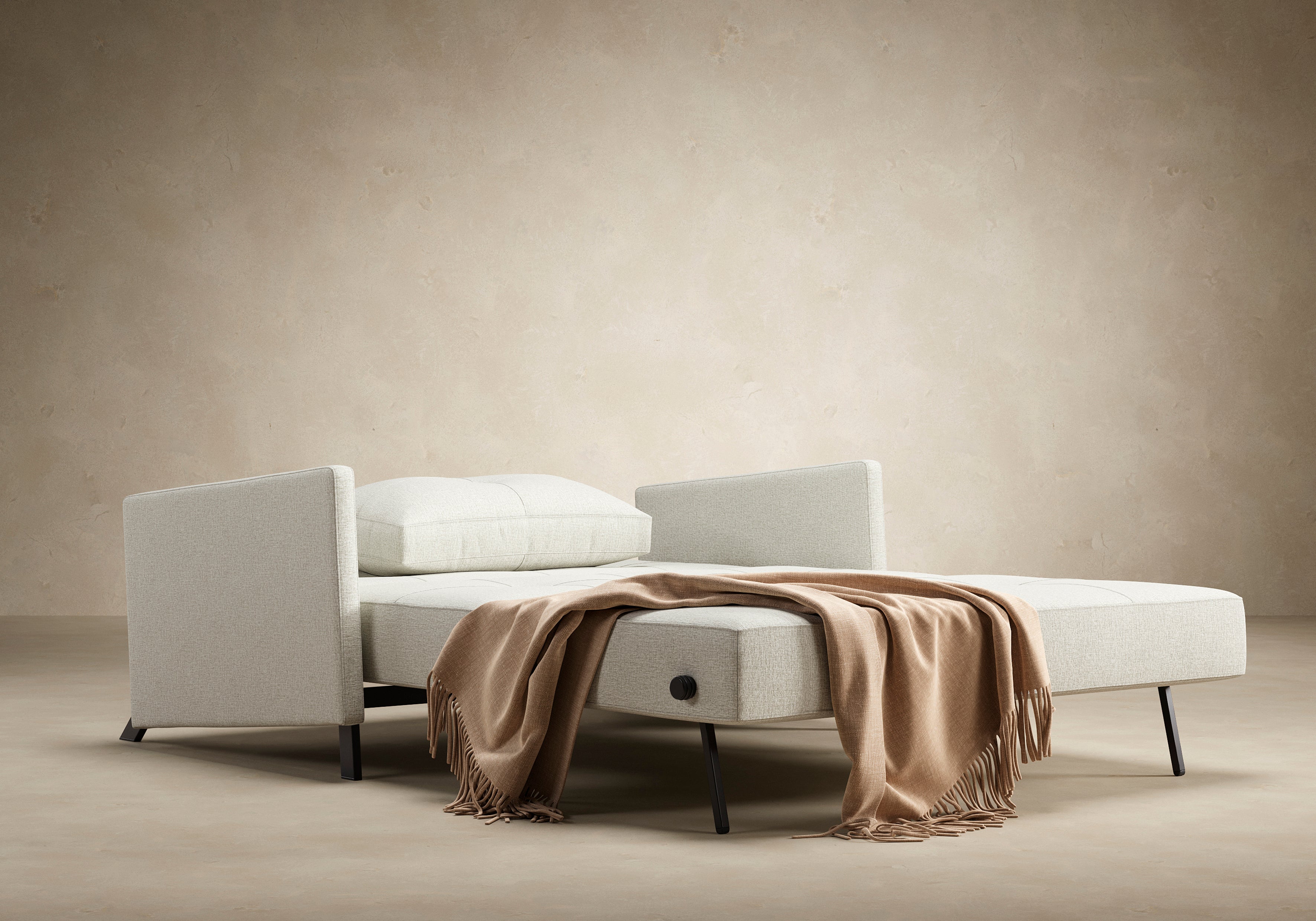 Cubed Full Size Sleeper Sofa With Arms 527