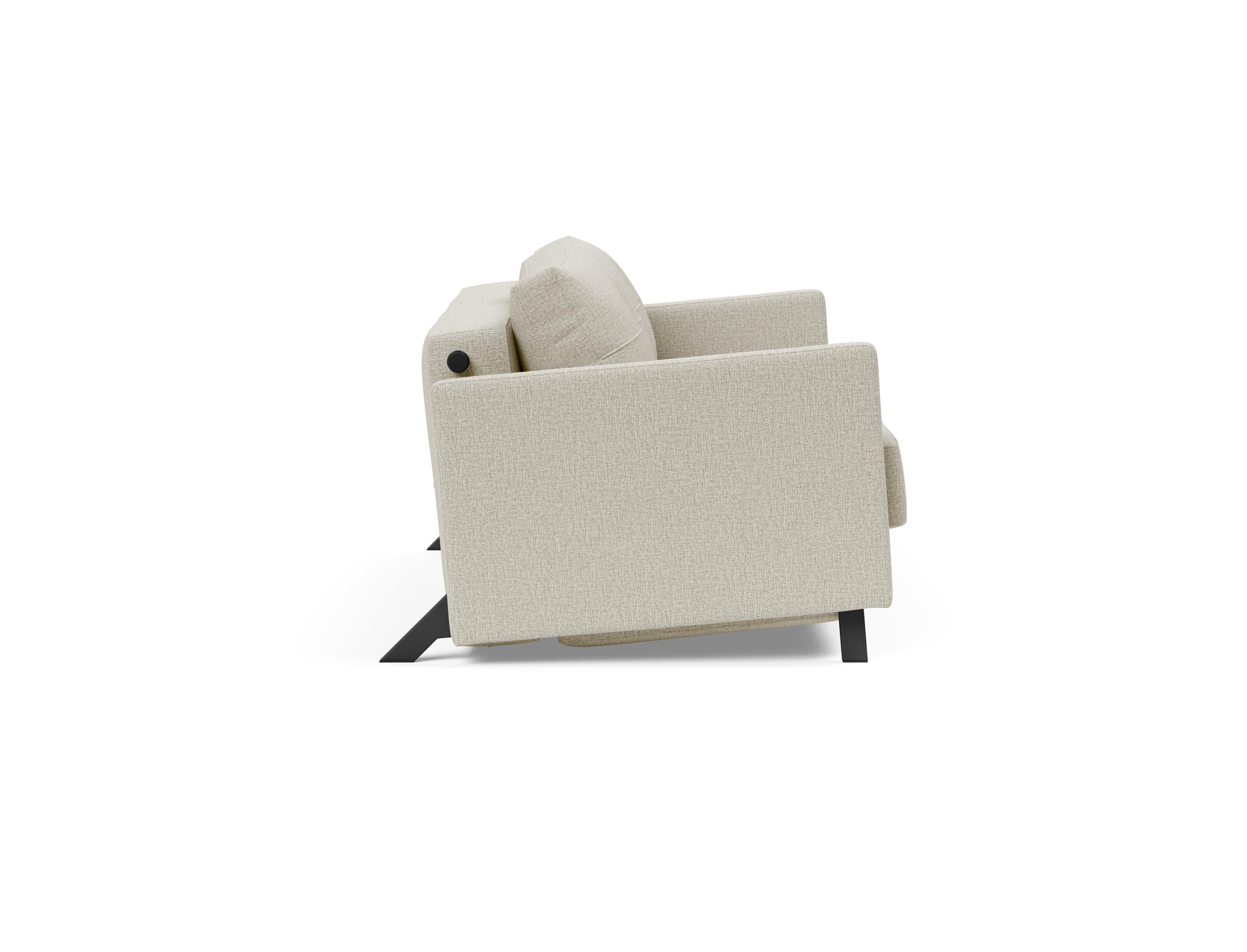 Cubed Full Size Sleeper Sofa With Arms 527