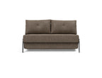 Cubed Full Size Sleeper Sofa With Chrome Legs 411