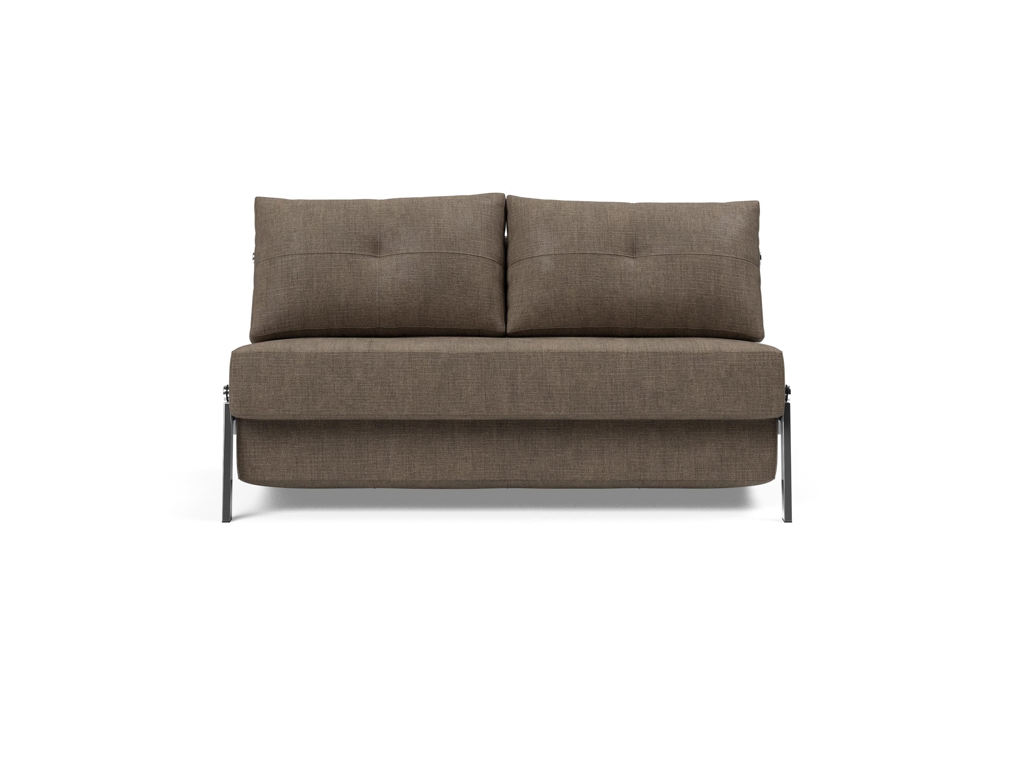 Cubed Full Size Sleeper Sofa With Chrome Legs 411