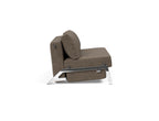 Cubed Full Size Sleeper Sofa With Chrome Legs 411