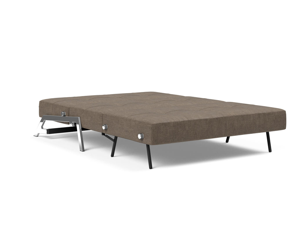 Cubed Full Size Sleeper Sofa With Chrome Legs 411