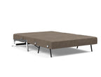 Cubed Full Size Sleeper Sofa With Chrome Legs 411