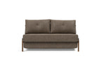 Cubed Full Size Sleeper Sofa With Wood Legs 411