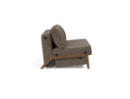 Cubed Full Size Sleeper Sofa With Wood Legs 411
