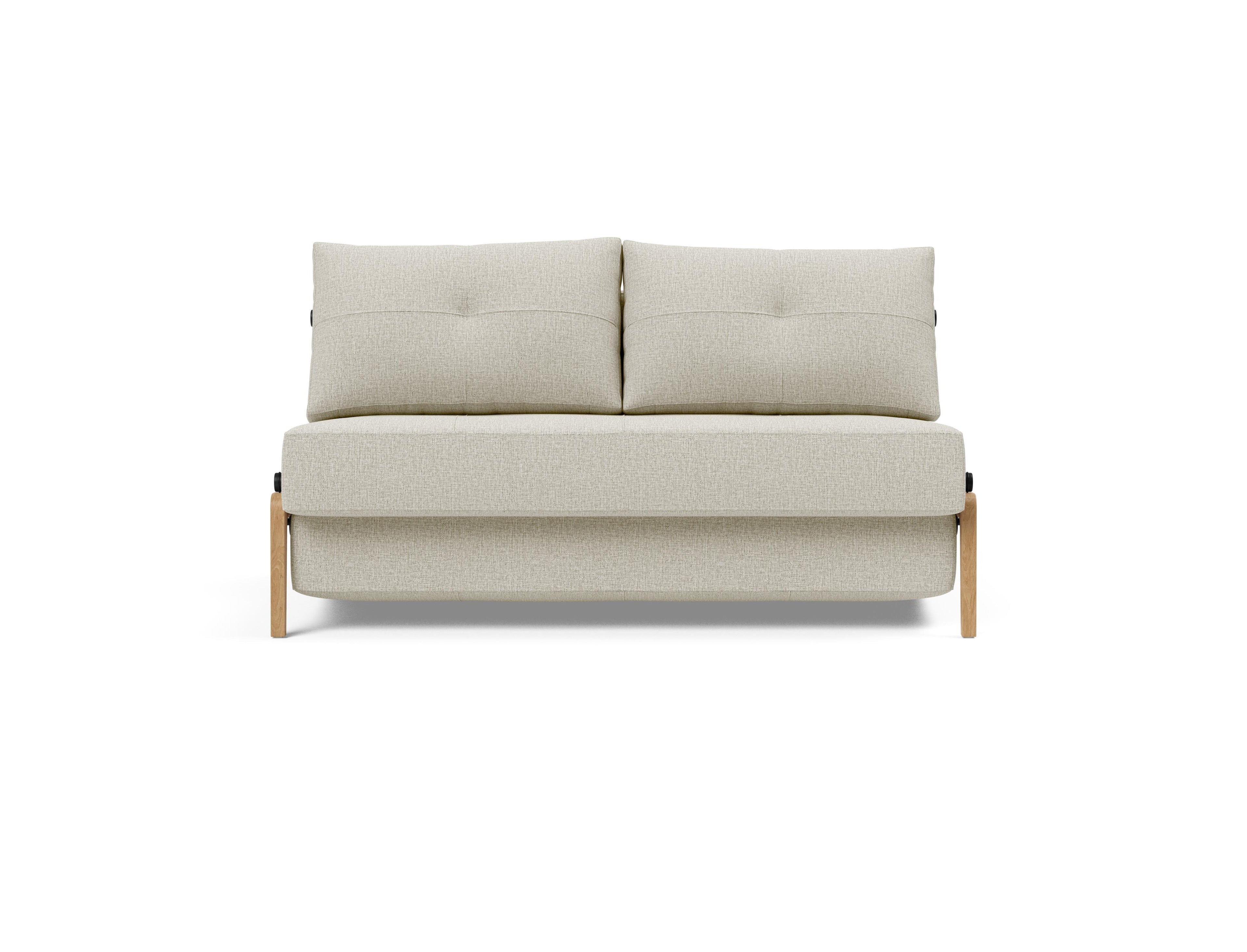 Cubed Full Size Sleeper Sofa With Chrome Legs 527