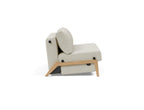 Cubed Full Size Sleeper Sofa With Chrome Legs 527