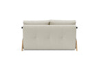 Cubed Full Size Sleeper Sofa With Chrome Legs 527