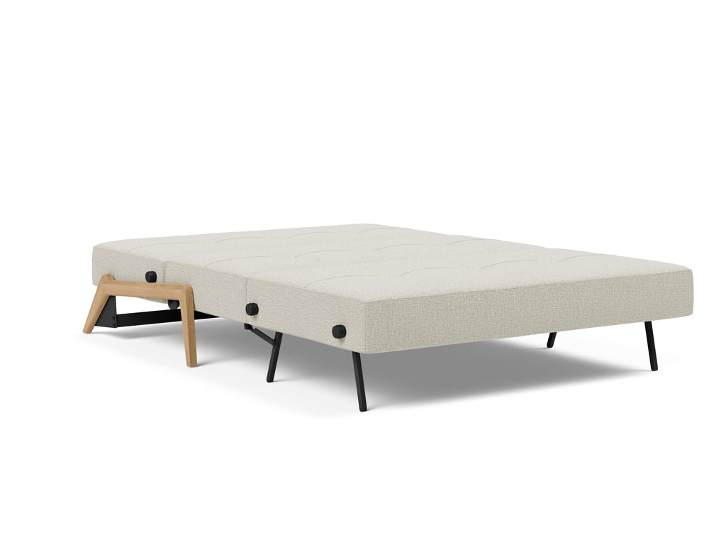 Cubed Full Size Sleeper Sofa With Chrome Legs 527