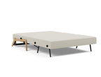 Cubed Full Size Sleeper Sofa With Chrome Legs 527