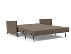 Cubed Queen Size Sleeper Sofa With Arms 411