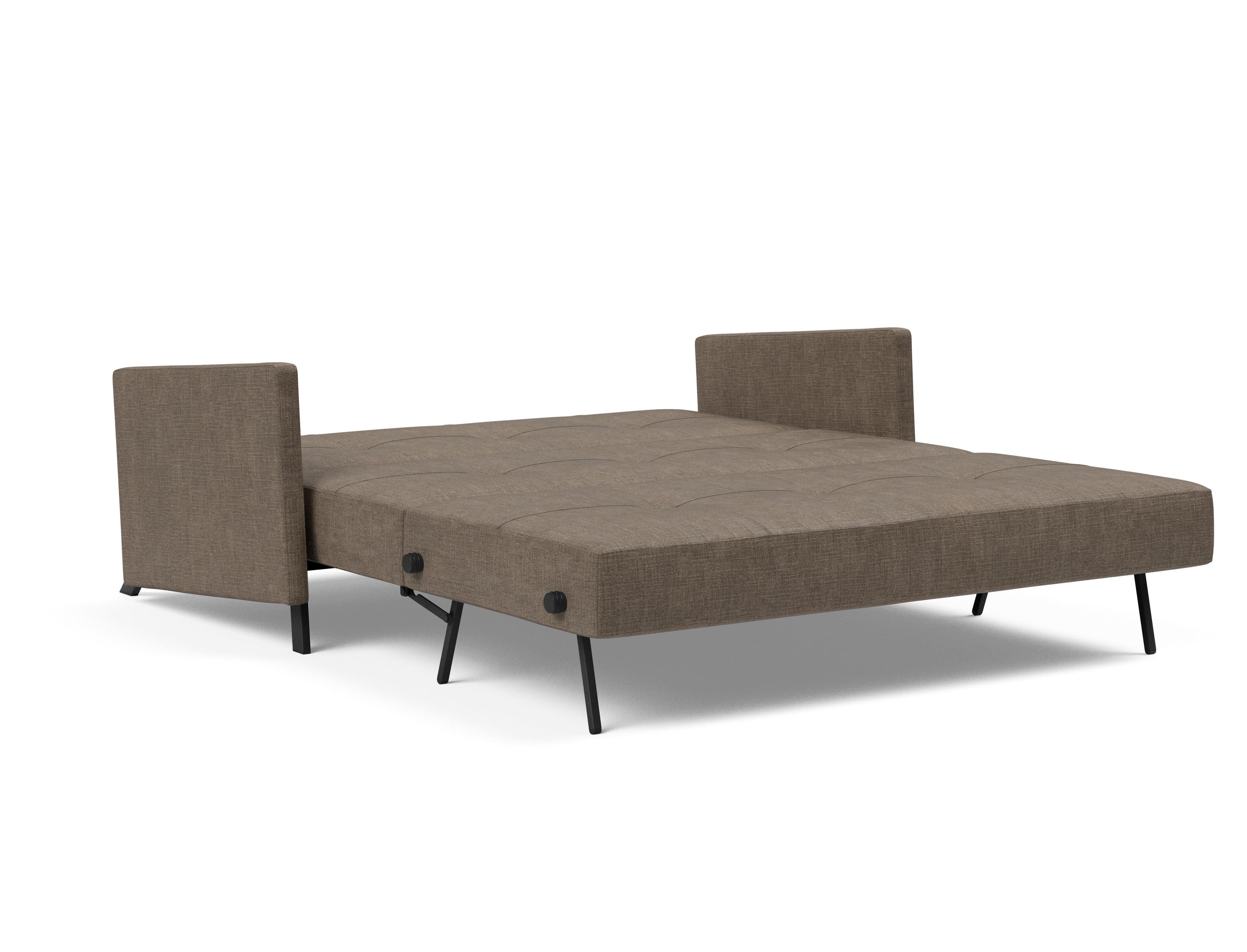 Cubed Queen Size Sleeper Sofa With Arms 411
