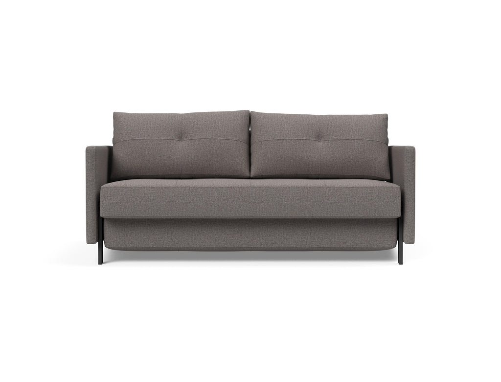 Cubed Queen Size Sleeper Sofa With Arms 521