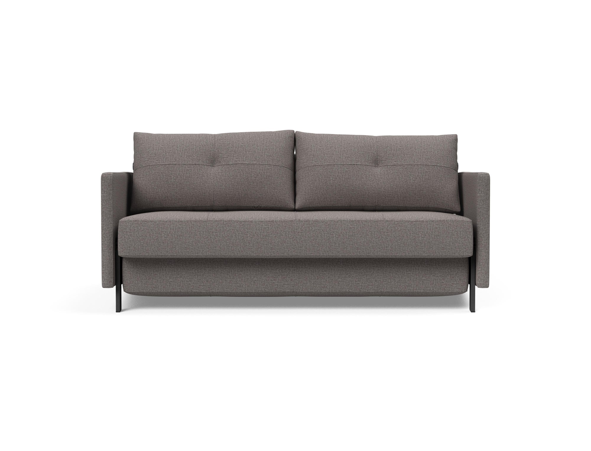 Cubed Queen Size Sleeper Sofa With Arms 521