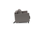 Cubed Queen Size Sleeper Sofa With Arms 521