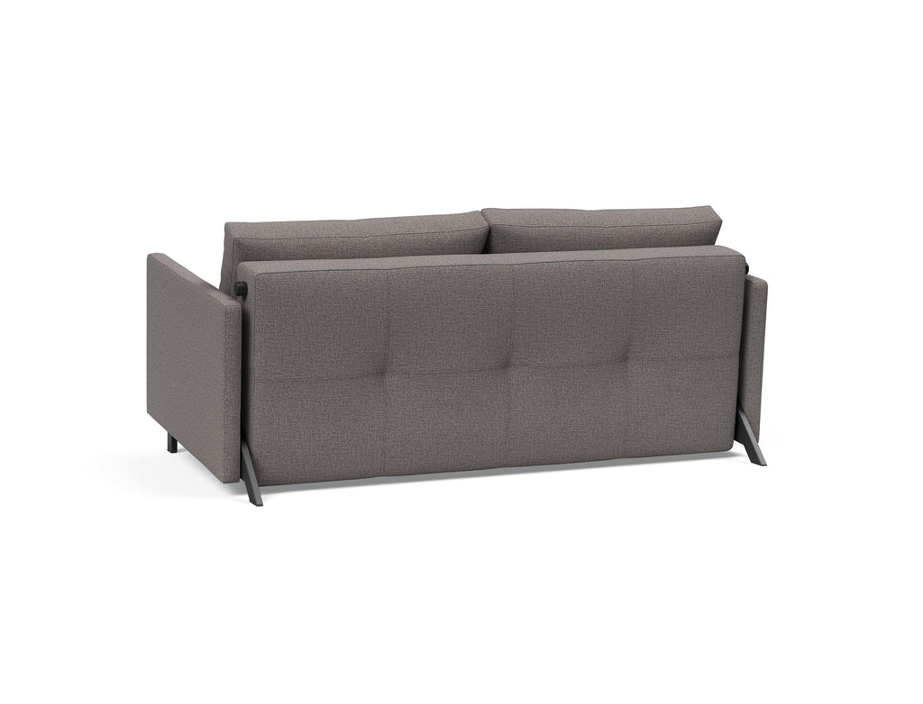 Cubed Queen Size Sleeper Sofa With Arms 521