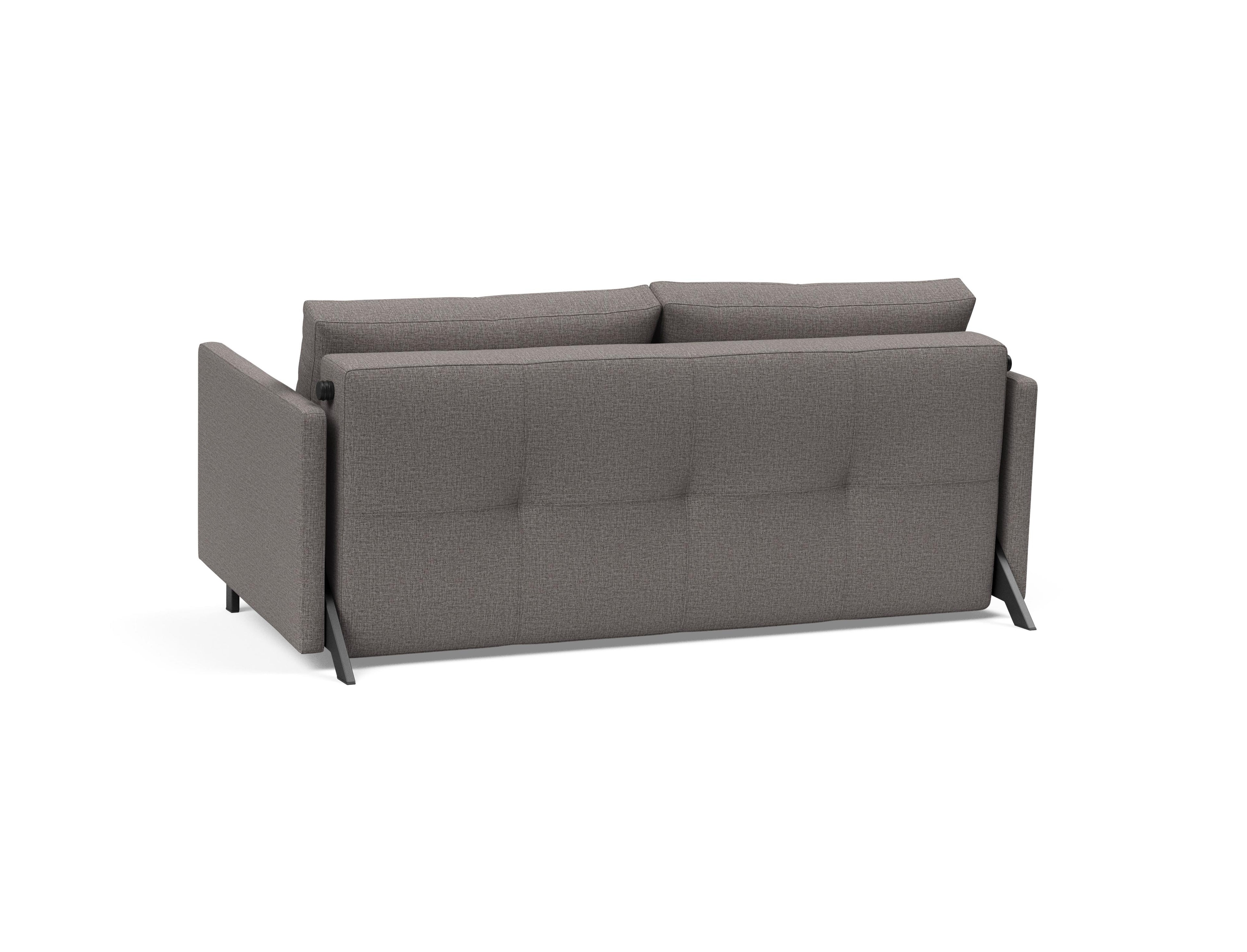 Cubed Queen Size Sleeper Sofa With Arms 521