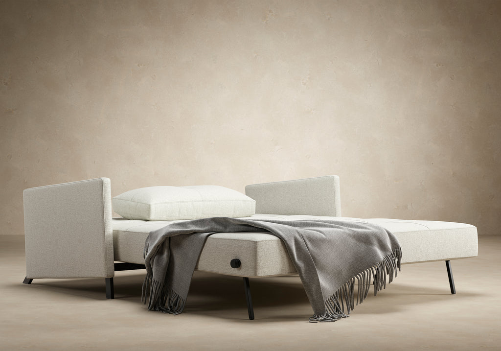 Cubed Queen Size Sleeper Sofa With Arms 527
