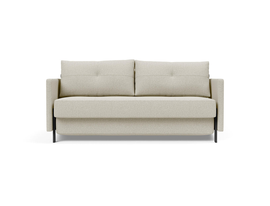 Cubed Queen Size Sleeper Sofa With Arms 527