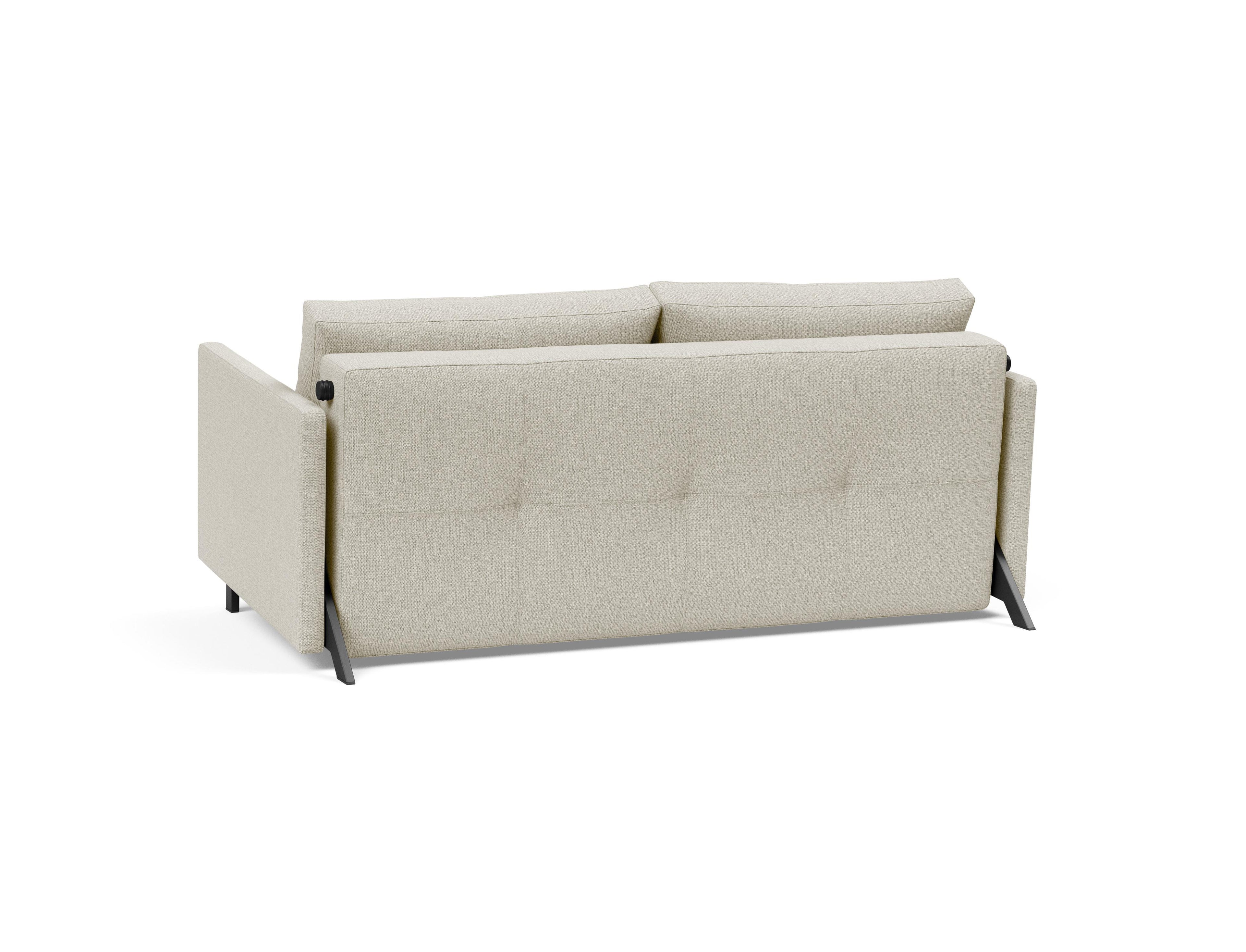 Cubed Queen Size Sleeper Sofa With Arms 527