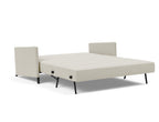 Cubed Queen Size Sleeper Sofa With Arms 527