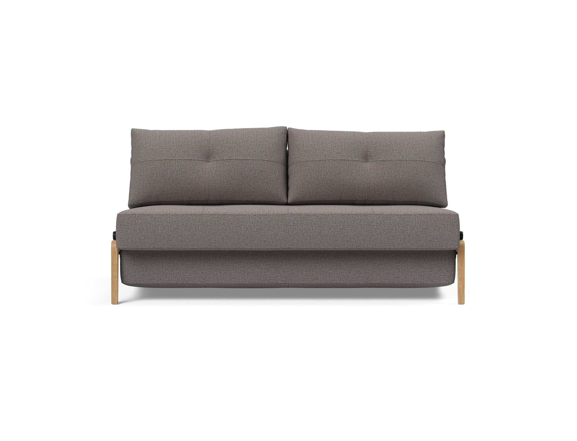 Cubed Queen Size Sleeper Sofa With Wood Legs 521