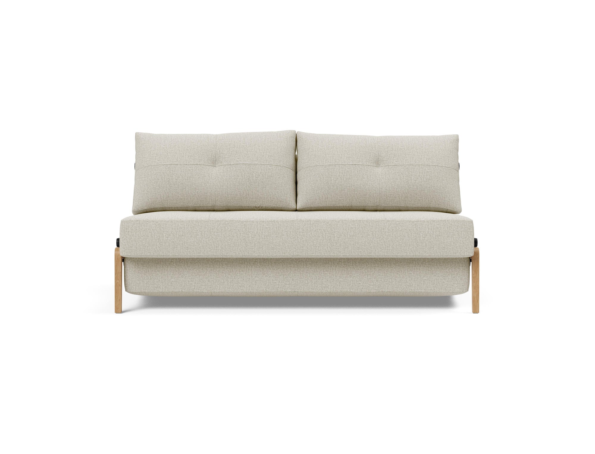 Cubed Queen Size Sleeper Sofa With Chrome Legs 527
