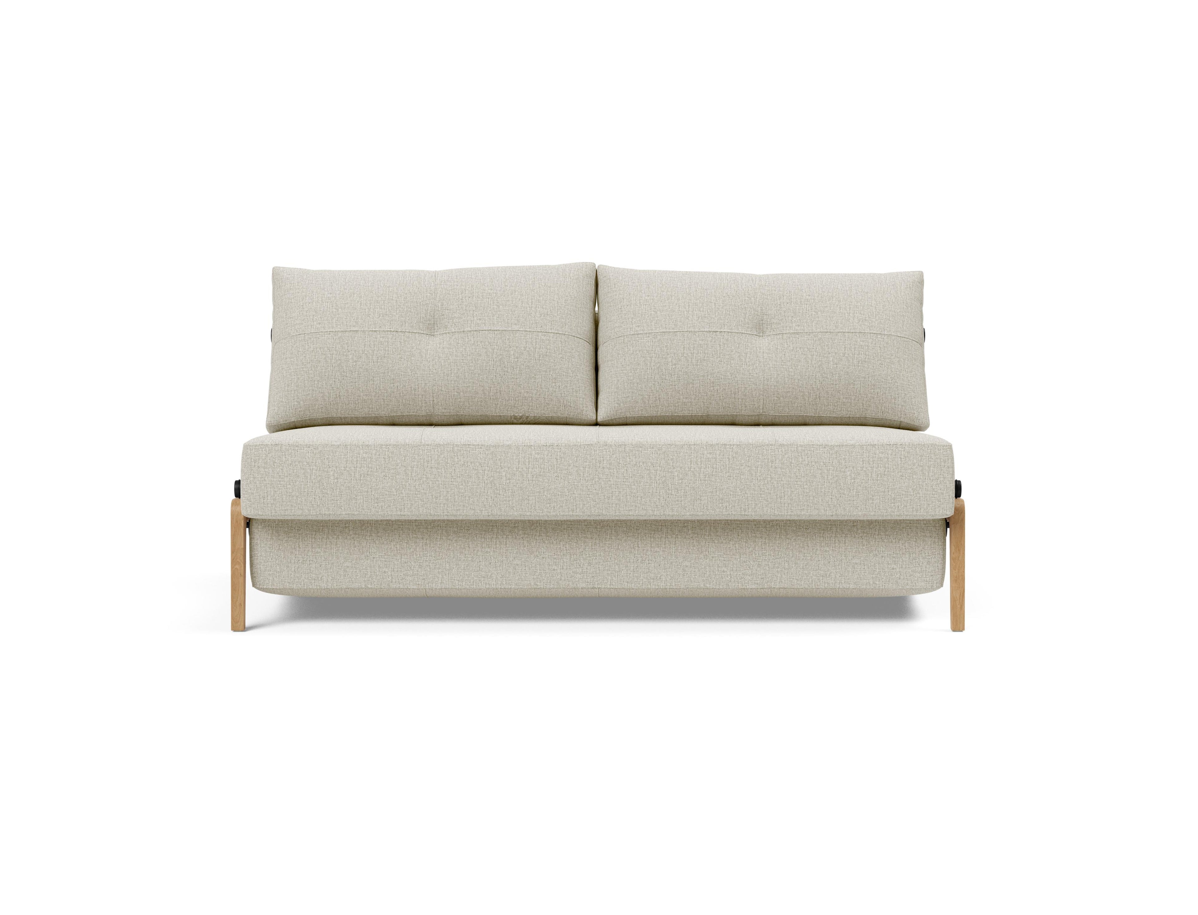 Cubed Queen Size Sleeper Sofa With Chrome Legs 527