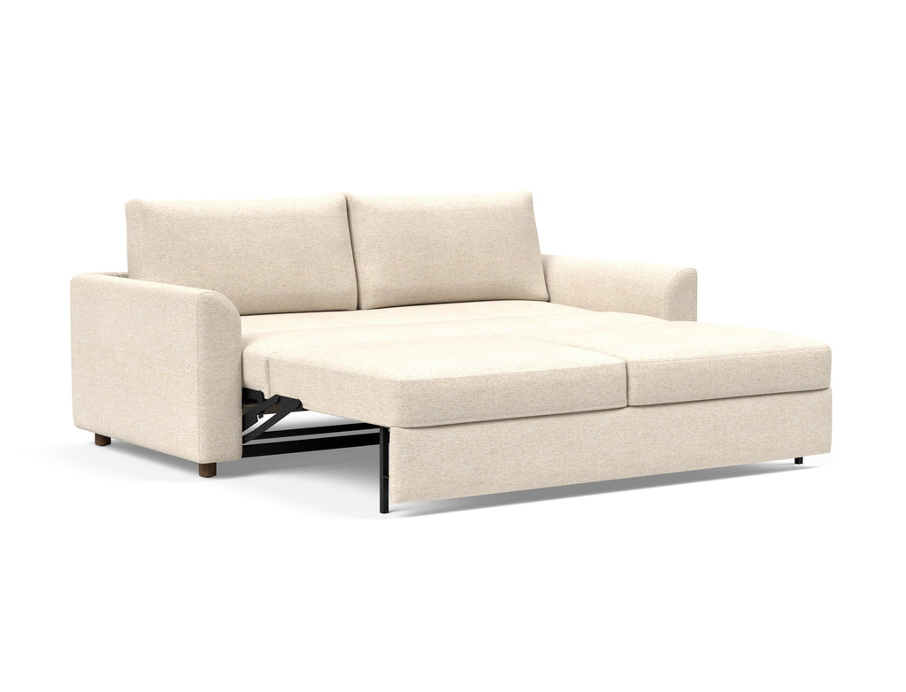 Neah King Size Sleeper Sofa with Curved Arms 365