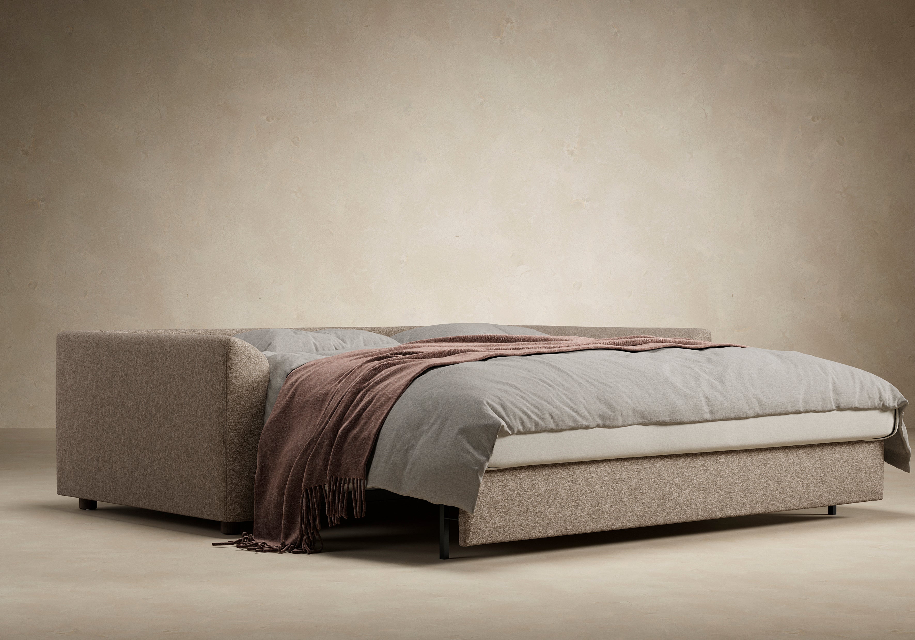 Neah King Size Sleeper Sofa with Curved Arms 367