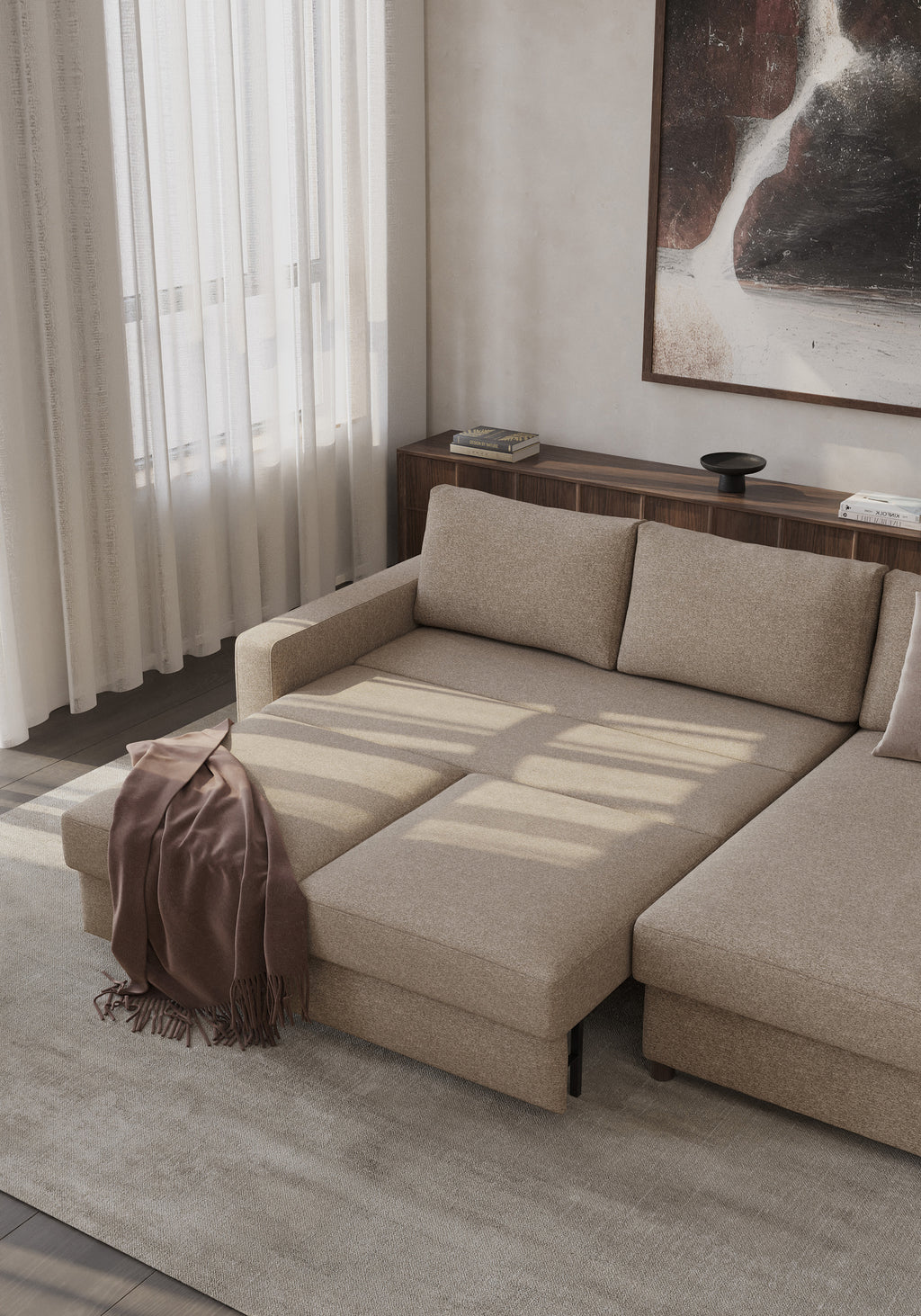 Neah Lounger Queen Size With Standard Arms 367