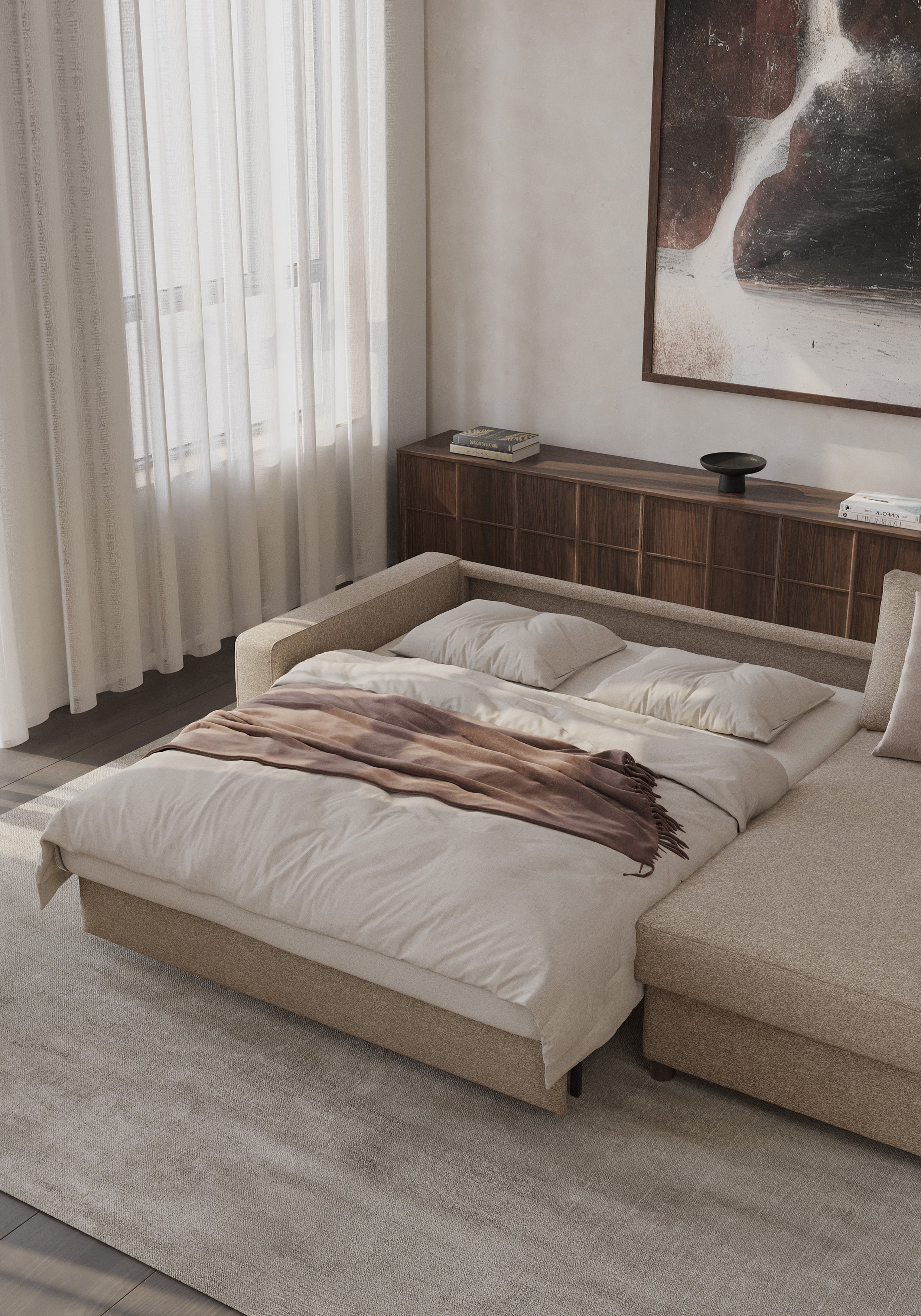 Neah Lounger Queen Size With Standard Arms 367