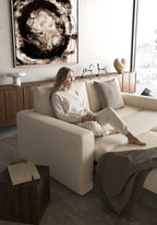 Neah Queen Size Sleeper Sofa with Standard Arms 365