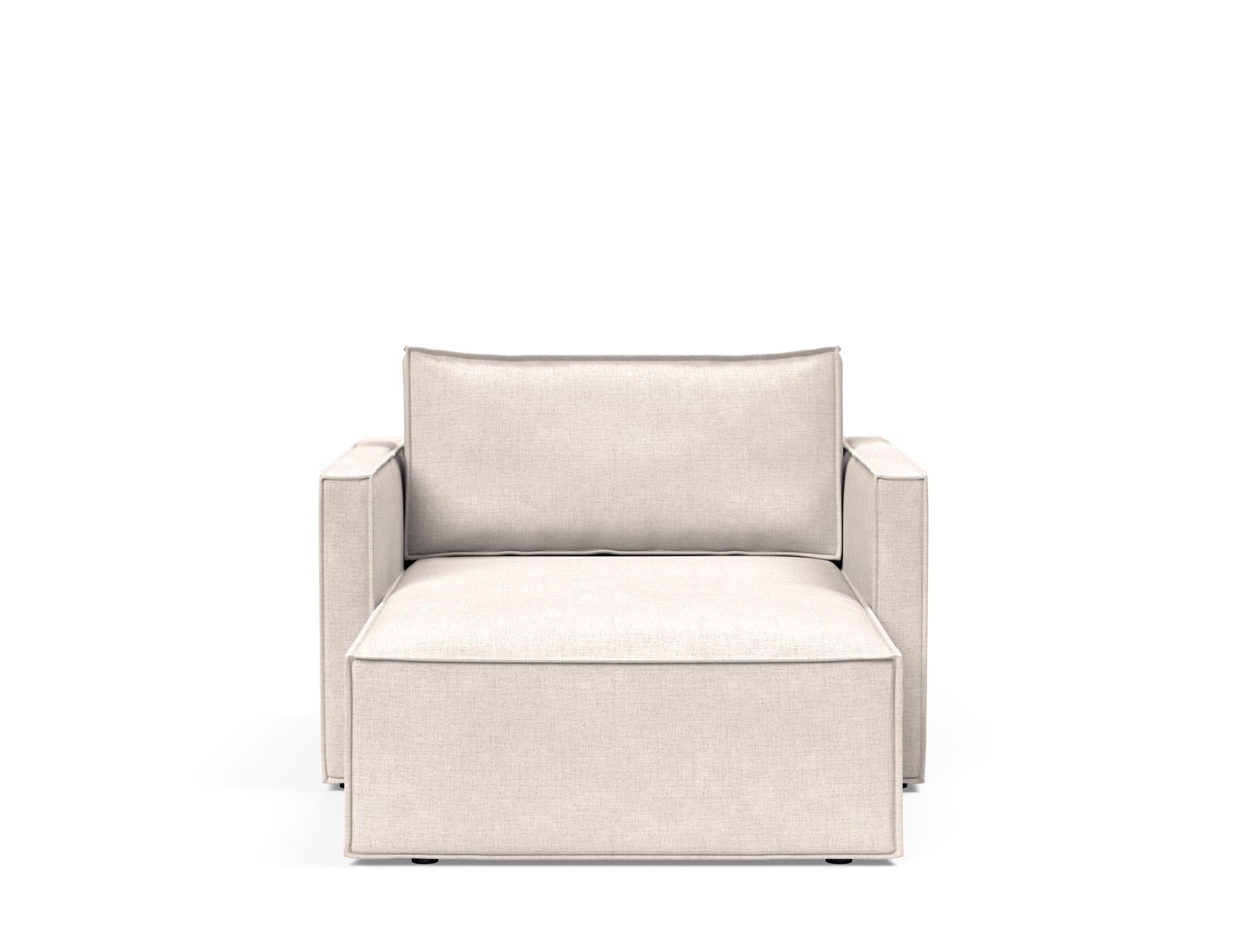 Newilla Lounger Chair with Slim Arms 255
