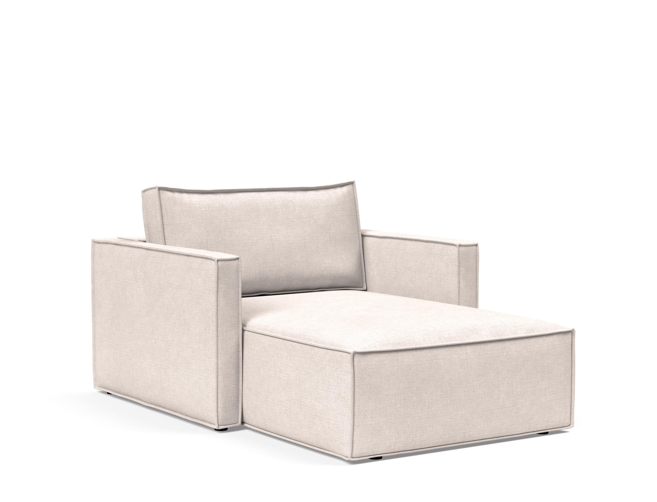 Newilla Lounger Chair with Slim Arms 255