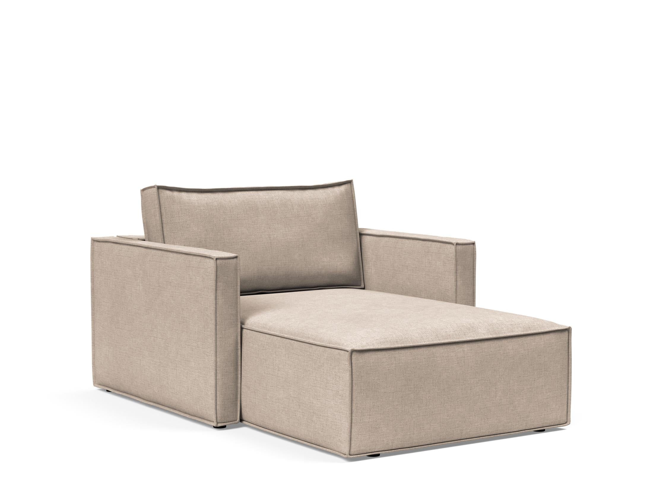 Newilla Lounger Chair with Slim Arms 257