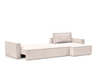 Newilla Sleeper Sofa With Lounger with Standard Arms 255