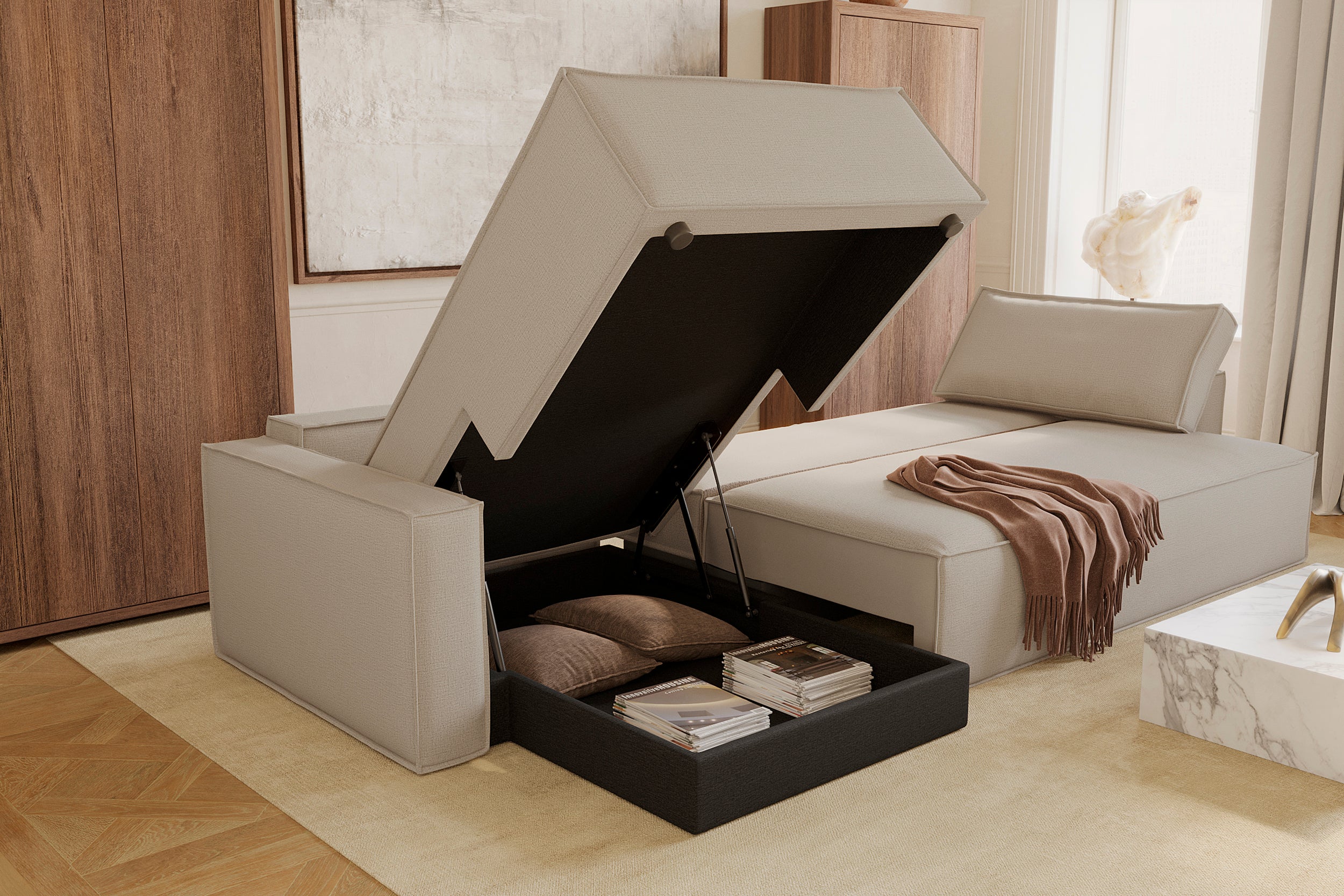 Newilla Sleeper Sofa with Standard Arms 257