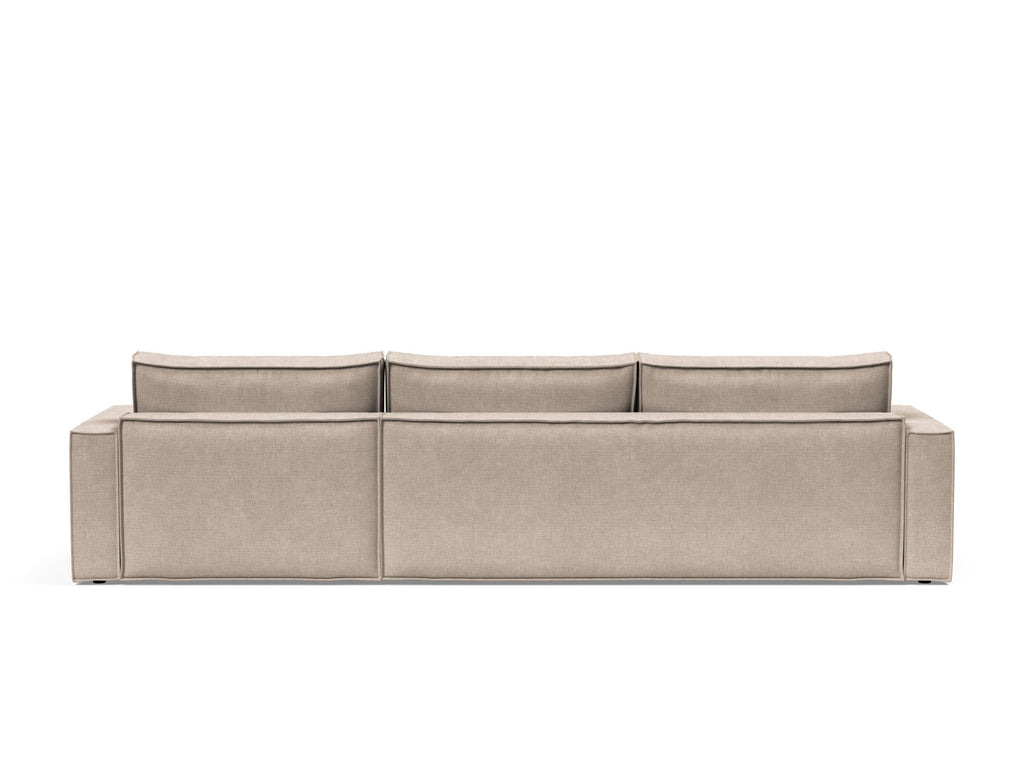 Newilla Sleeper Sofa With Lounger with Slim Arms 257