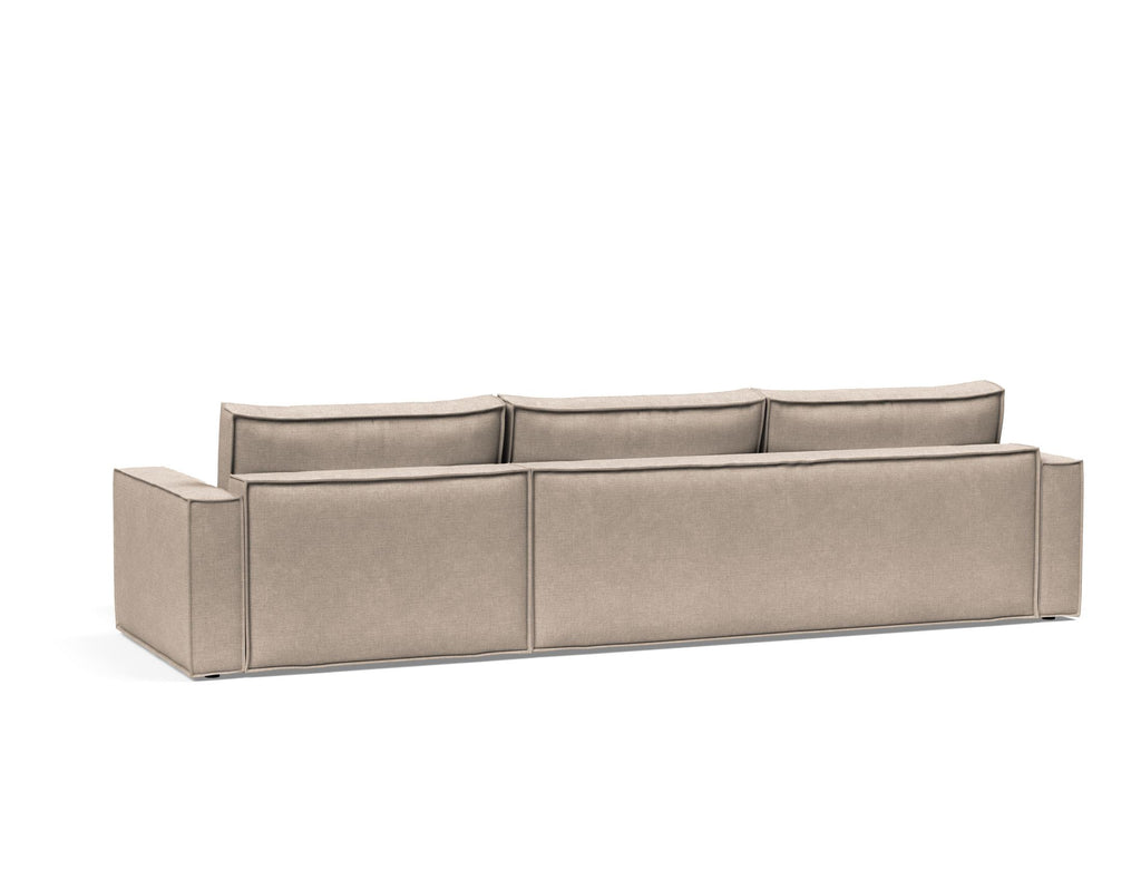 Newilla Sleeper Sofa With Lounger with Slim Arms 257
