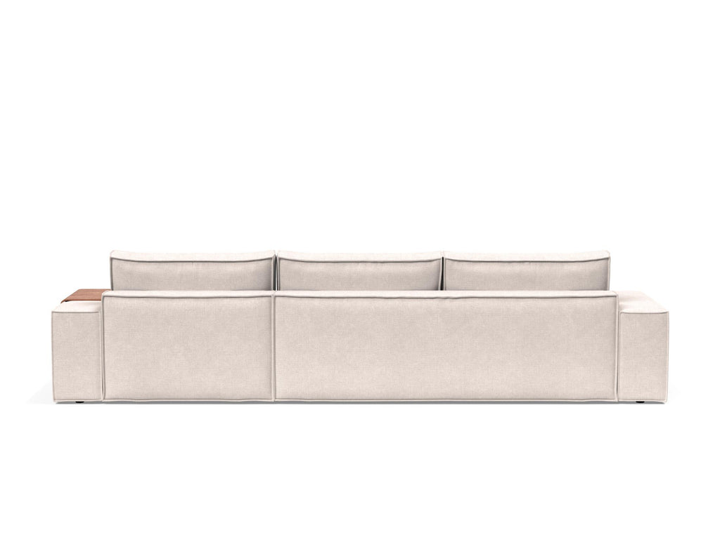 Newilla Sleeper Sofa With Lounger with Wide Arms 255