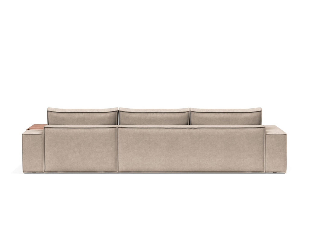 Newilla Sleeper Sofa With Lounger with Wide Arms 257