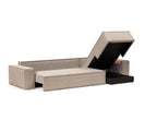 Newilla Sleeper Sofa With Lounger with Wide Arms 257