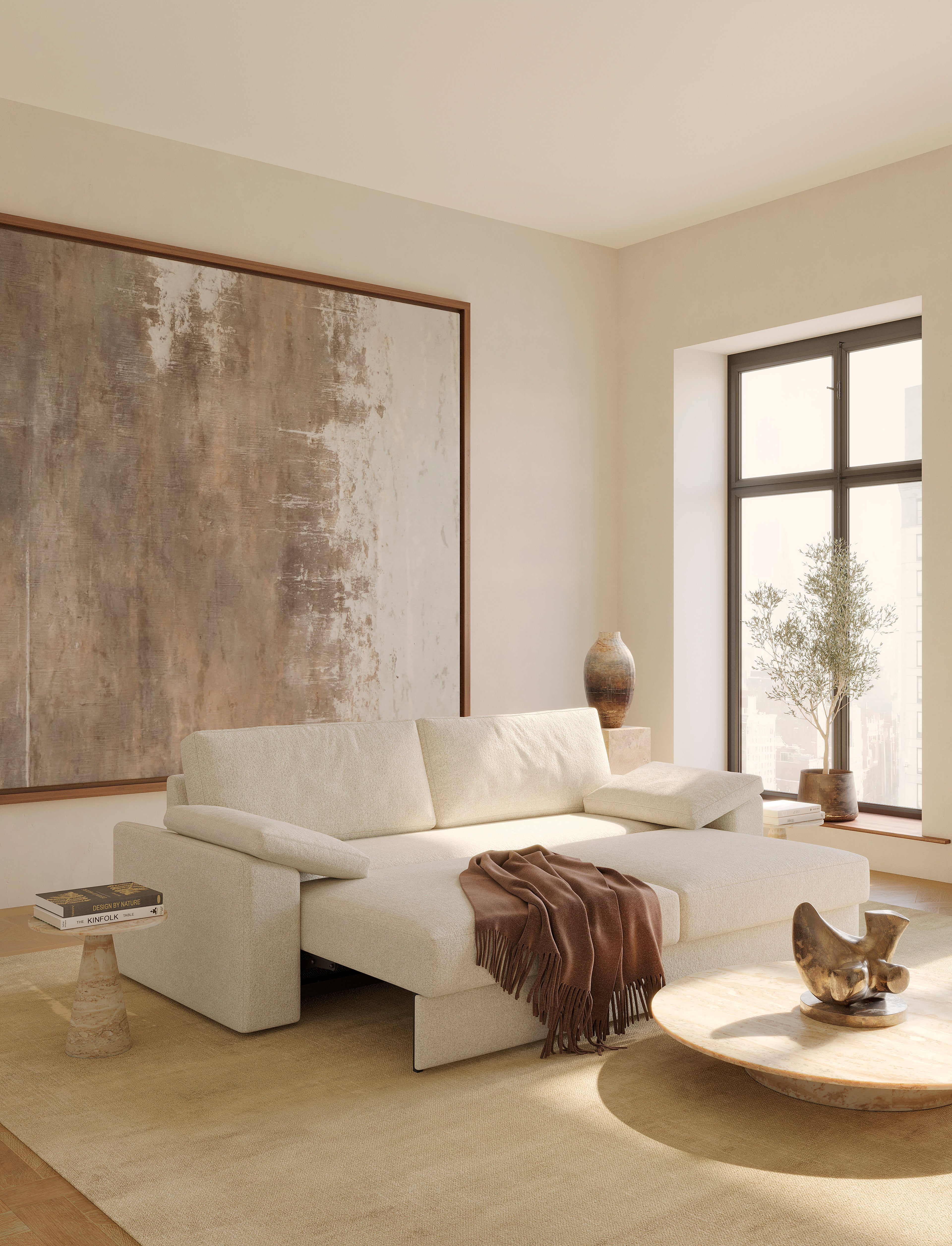 Vilander Sleeper Sofa With Cushion Arms 357