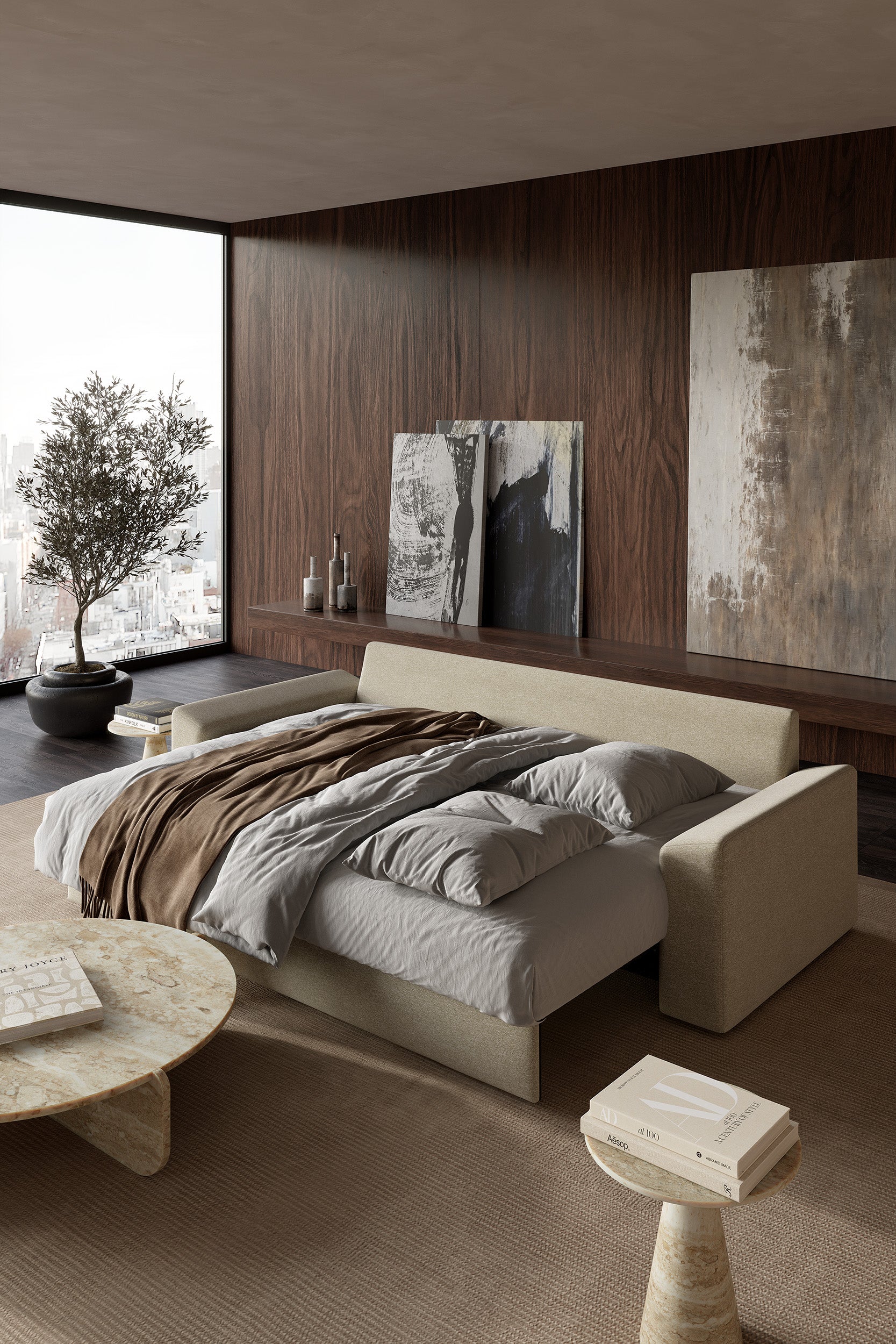 Vilander Sleeper Sofa With Cushion Arms 366