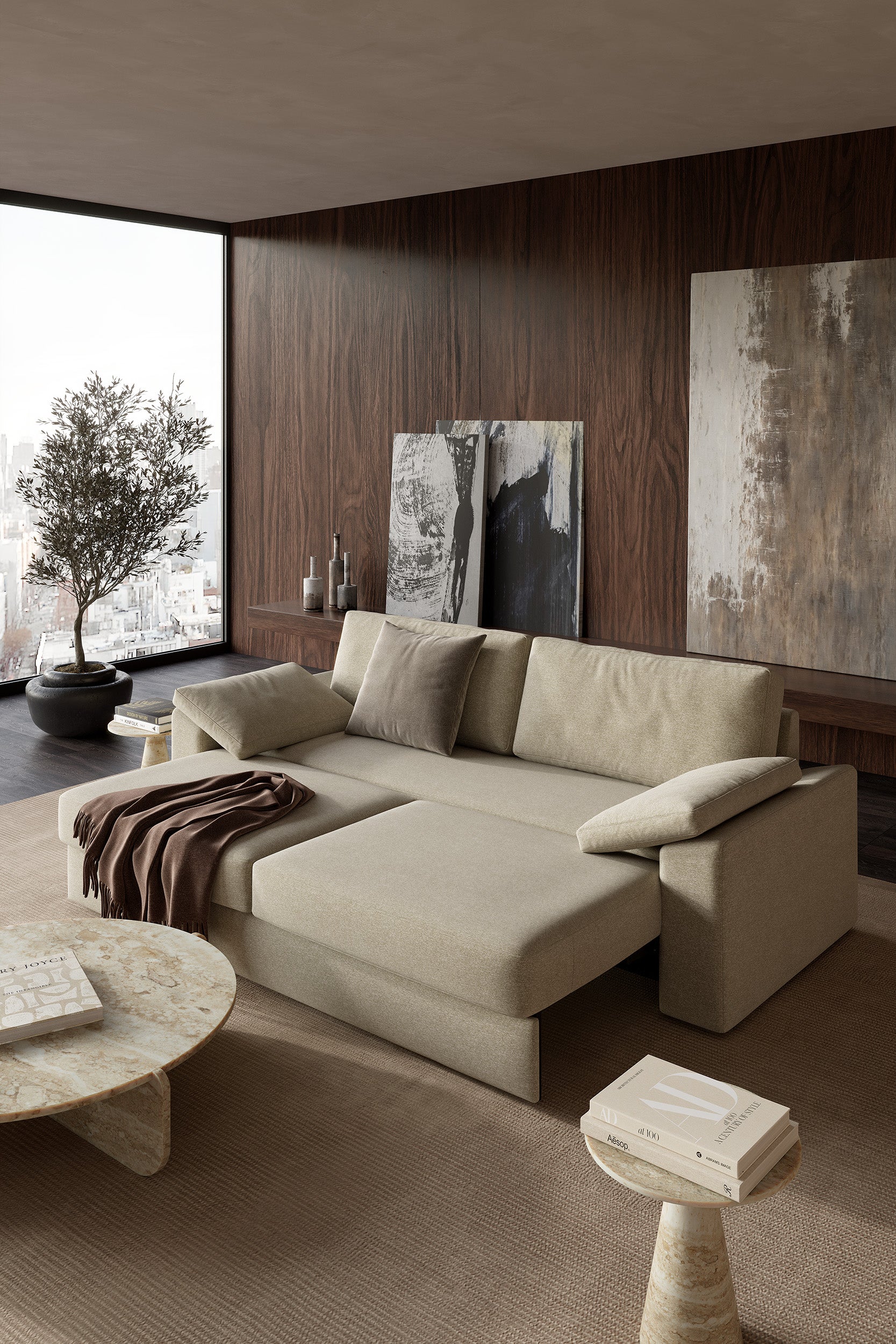 Vilander Sleeper Sofa With Cushion Arms 366