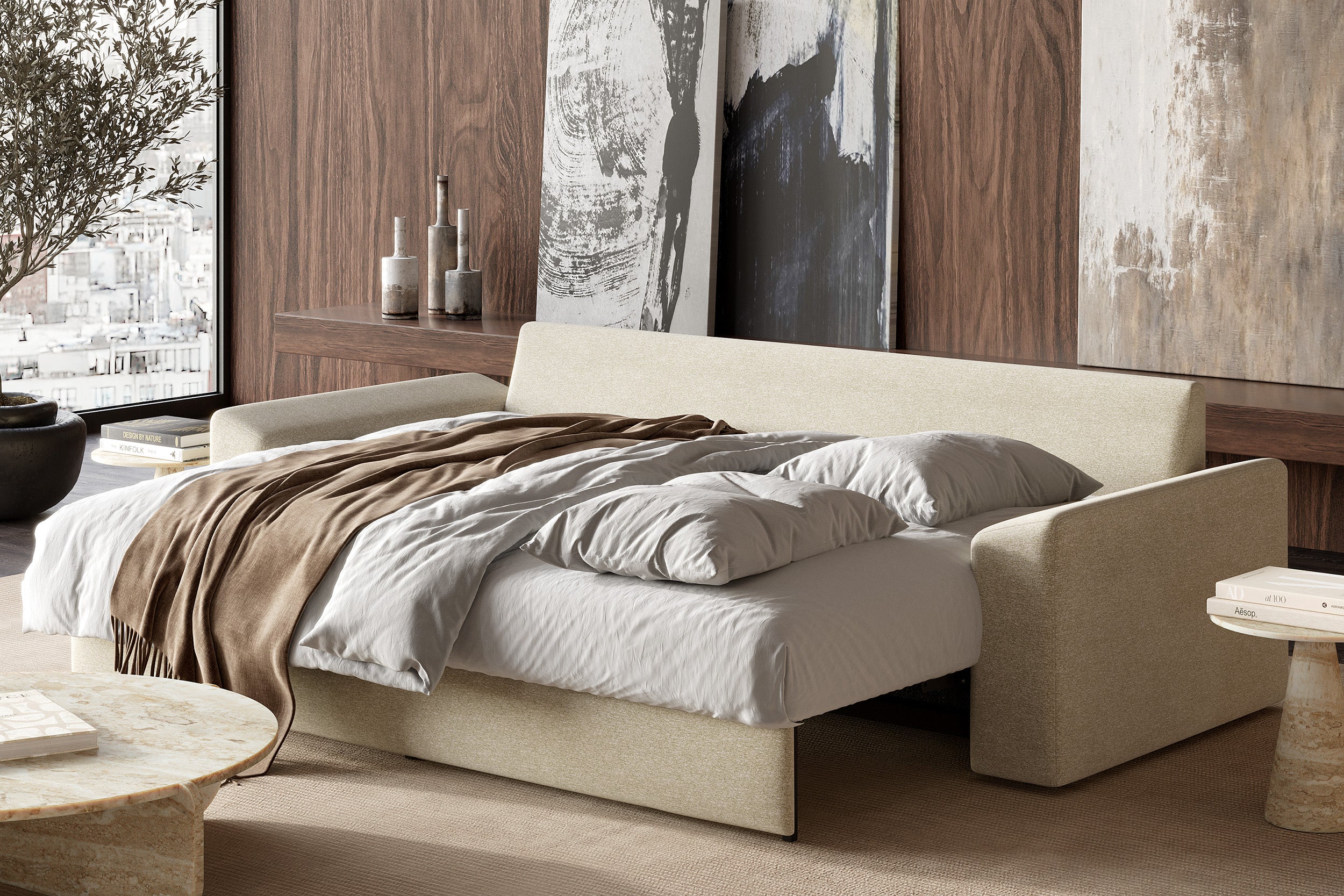 Vilander Sleeper Sofa With Cushion Arms 366